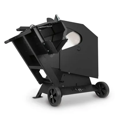Produktbild von Scheppach Black Wippsäge WOX D700 - 400V | 7500W | 700mm HW-Sägeblatt | 250-1500mm Schnittlänge | Schnitt-Ø 250mm | inkl. Wippenverlängerung