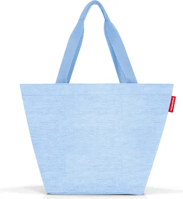 Produktbild von reisenthel shopper M, Einkaufstasche, Tragetasche, Tasche, Twist Powder Blue, 15 L, ZS4119