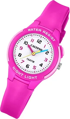 Produktbild von Calypso Armbanduhr Kinder K6069/1 Kunststoff PUR Uhr pink Analogico UK6069/1
