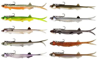 Produktbild von Quantum 70g 25cm Pelagic Shad Set - montierter Gummifisch, Farbe:Brownie