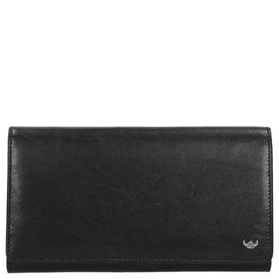 Zdjęcie produktu dla Złoty portfel Colorado RFID Protect Portfel damski czarny czarny