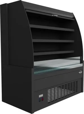 Image de Vitrine réfrigérée Combisteel avec couvercle de nuit, 290 litres et circulation d'air assistée par ventilateur