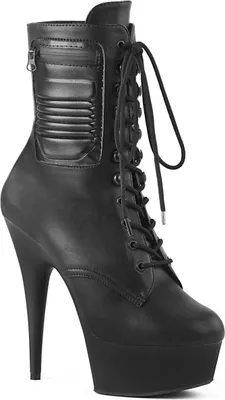 Produktbild von DELIGHT-1020PK Damen Booties von Pleaser, Schwarz EU 44, US 14