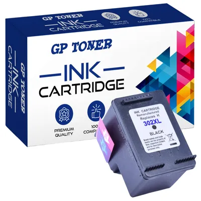 Obrázek produktu pro Inkoustová kazeta XL pro HP 302XL DeskJet 2130 3630 OfficeJet 4650 3830 Envy 4520