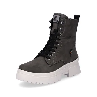 Produktbild von Rieker Evolution Damen Schnürboot grau