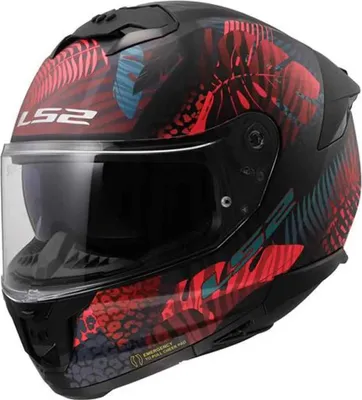 Image de Casque intégral avec pare-soleil pour cyclomoteur | LS2 FF808 STREAM II | Casque moto | Certificat ECE 22.06 | Casque intégral moto | L (59-60cm)