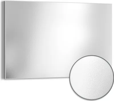 Produktbild von DEQORI Magnettafel Metall 60x40 cm 'Weiß' Whiteboard Pinnwand Magnetboard Büro