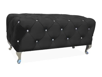 Zdjęcie produktu dla Ławka HESTIA VELVET czarna