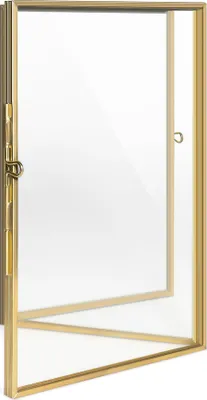 Produktbild von Navaris Bilderrahmen Fotorahmen Klappbilderrahmen für Fotos - Rahmen für Bild Foto Collage - Portraitrahmen für bis zu 6 Bilder - klappbar - XS