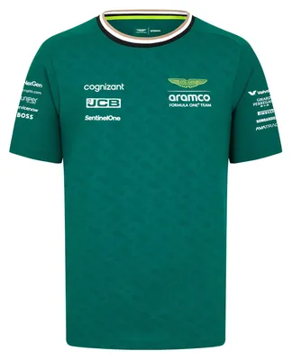 Produktbild von Aston Martin F1 Team T-Shirt Fernando Alonso 14 2024 Herren Grün