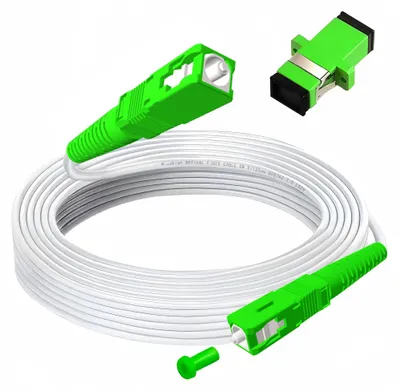 Productafbeelding van SC/APC naar SC/APC Glasvezelkabel voor FTTH verbindingen