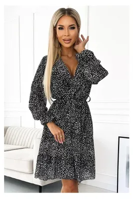 Produktbild von Kleid NUMOCO 506-1 SCHWARZ Größe: Einheitsgröße