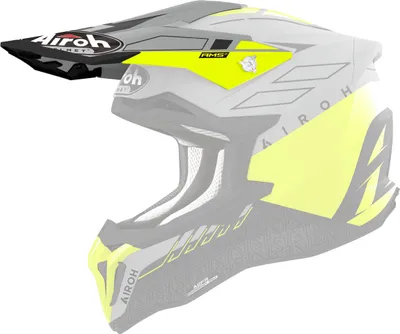 Immagine prodotto di Frontino Casco Airoh Strycker Skin Grigio Giallo