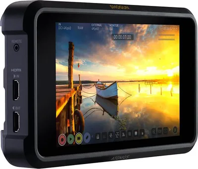 Immagine prodotto di Atomos Shogun 7, nero, 3840 x 2160 pixel, 60 fps, 33 W, 214 mm, 45 mm
