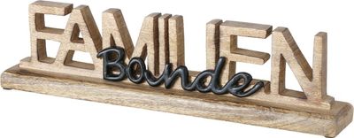 Boltze Family, Schwarz, Natürlich, Metall, Holz, 1 Stück(e), 1 Stück(e), 430 mm, 60 mm
