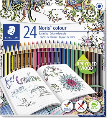 Produktbild von Farbstift Noris Colour 24St.-Johanna B
