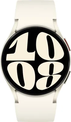 Image de Samsung Galaxy Watch6 3,3 cm (1.3") OLED 40 mm numérique 432 x 432 pixels écran tactile couleur crème WLAN GPS