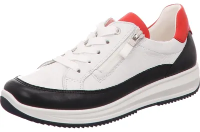 Immagine prodotto di Mezze scarpe sportive Ara con suola sagomata alla moda in bianco/bianco combi, numero 5