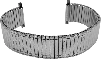 Produktbild von Minott > Uhrenarmband Teleskopanstoß 16-22mm silberfarben Edelstahl
