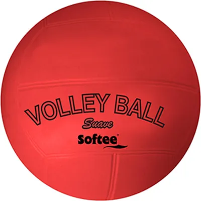 Image de Ballon de volley-ball souple Softee rouge