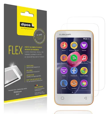 Image de 2x Film de protection d'écran pour Globluum SU7, recouvre 100% de l'écran, dipos Flex