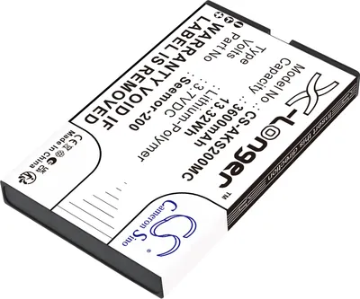 Image de TECHTEK Batterie compatible avec [AKASO] Seemor 200, Seemor-200 remplace Seemor-200