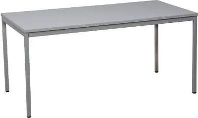 Produktbild von Gürkan Mehrzwecktisch grau rechteckig, Vierkantrohr grau, 160,0 x 80,0 x 75,0 cm