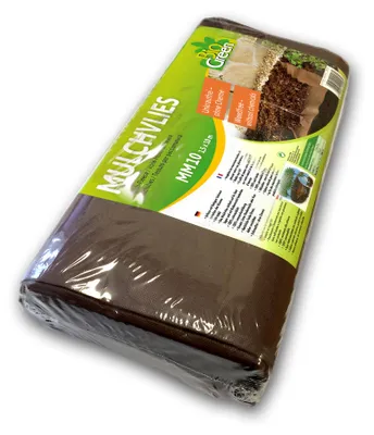 Produktbild von BioGreen Unkraut-Mulchvlies in Braun, UV-Stabil, Wasserdurchlässig
