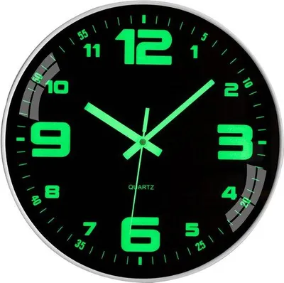 Image de Horloge à piles moderne, silencieuse et sans tic-tac, 30 cm, grande, pour le salon, la cuisine, la chambre, le bureau ou l'école