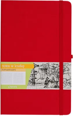 Produktbild von Antra Notes A6 Kratka Romantyzm - Czerwony 160 stron