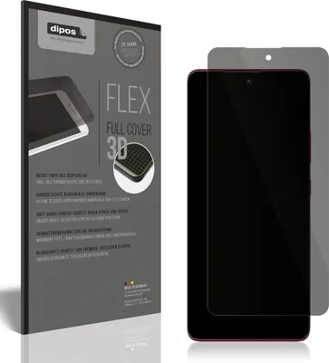 Produktbild von Full Cover Privacy Blickschutzfolie für Motorola Edge 30 fusion (case friendly) Folie Anti-Shock