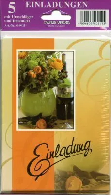 Produktbild von Einladungskarten 20 x 5 Stück