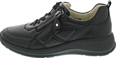 Image de Chaussures basses à lacets Waldläufer en noir, taille 4,5