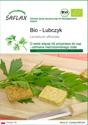 Zdjęcie produktu dla SAFLAX - Bio - Lubczyk - 100 Nasiona - Levisticum officinale