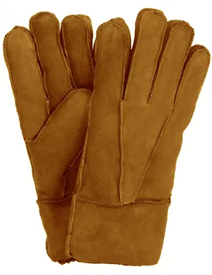 Produktbild von Handschuh in echtem Lammfell für Damen + Herren