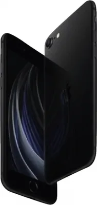 Image de tecXL iPhone SE, écran de 11,9 cm (4,7 pouces), résolution de 1334 x 750 pixels, 64 Go de stockage, appareil photo de 12 MP, système d'exploitation iOS 13, couleur : noir
