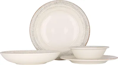 Produktbild von Bonna Geschirrset (Large)  - Galata - 24 teilig - 6 Personen - Porzellan