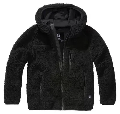 Produktbild von Brandit Teddy Jacke Schwarz 134-140 cm Jungen,Mädchen Schwarz 134-140 cm