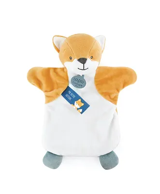Image de Doudou Marionnette en peluche Renard 25 cm