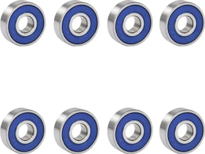 Produktbild von TRIXES 8 Stück Skate-Radlager - 608RS ABEC-9 Kugellager für Skateboards und Rollschuhe - XX66