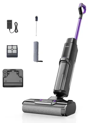 Immagine prodotto di Aspirapolvere a secco e umido Redkey W15, alimentato a batteria, 26.000 Pa, con funzione di autopulizia e funzione di lavaggio, 9