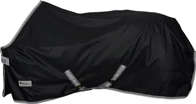 Produktbild von BUCAS Anniversary Turnout Stay Dry 150g black/Silver Regendecke Abschwitzfunktion, Buc17_Gr.:155cm