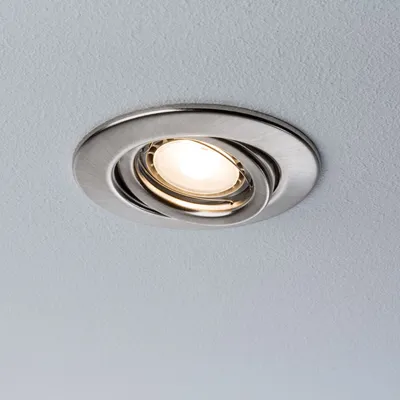 Immagine prodotto di Set di luci da incasso di qualità orientabili LED 3x3,5W 230V GU10 51mm lamiera di ferro/acciaio
