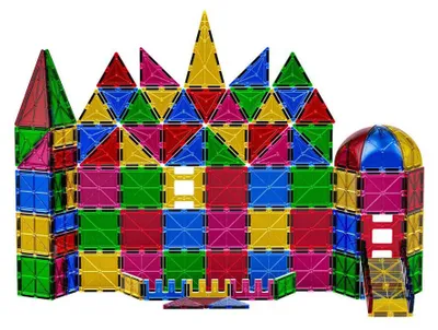Image de Kit de construction de panneaux magnétiques - 86 pièces.