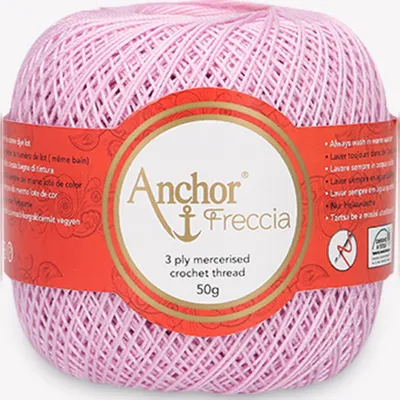 Image de Anchor Freccia 12 – Fil de coton fin pour le crochet en filigrane (couleur 00103)