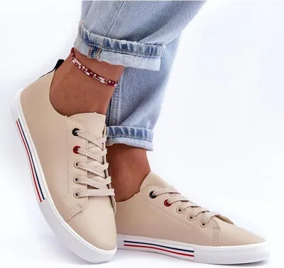 Produktbild von Damen Leder-Sport-Schuhe Beige Mossaia 38