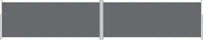 Produktbild von vidaXL Seitenmarkise Ausziehbar Anthrazit 200x1000 cm