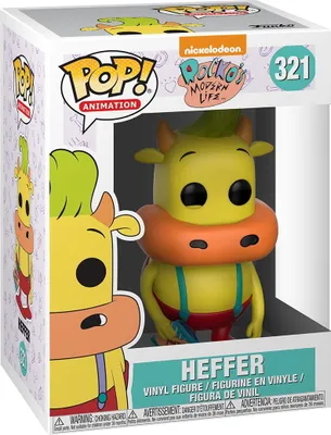Produktbild von Nickelodeon Rocko's Modern Life - Heffer 321 - Funko Pop! - Vinyl Figur
