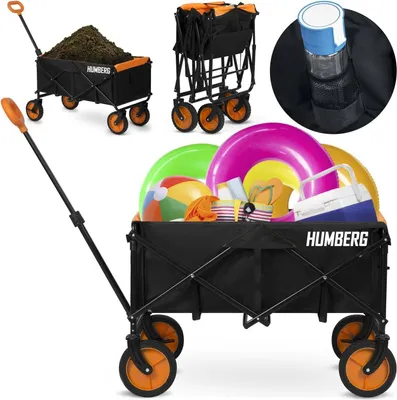 Obrázek produktu pro Skládací přepravní vozík 100L Humberg HM-513