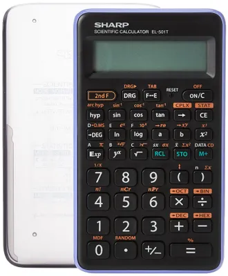 Produktbild von SHARP Taschenrechner EL501TBVL, Schwarz